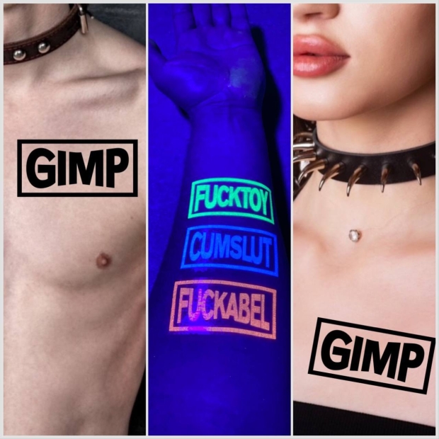 KDL GIMP temporäres Klebetattoo