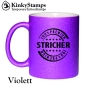 Premium Stricher Glitzertasse