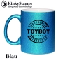 Premium Toyboy Glitzertasse