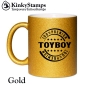 Premium Toyboy Glitzertasse