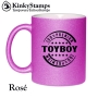 Premium Toyboy Glitzertasse