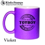 Premium Toyboy Glitzertasse