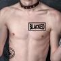 KDL BLACKED temporäres Klebetattoo