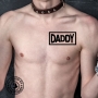 KDL DADDY temporäres Klebetattoo