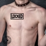 KDL LOCKED temporäres Klebetattoo