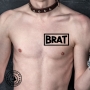 KDL BRAT temporäres Klebetattoo