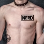 KDL NERD temporäres Klebetattoo