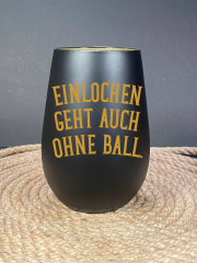 Einlochen geht auch ohne Ball