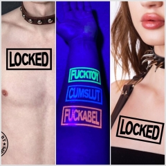 KDL LOCKED temporäres Klebetattoo