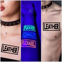 KDL LEATHER temporäres Klebetattoo