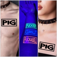 KDL PIG temporäres Klebetattoo